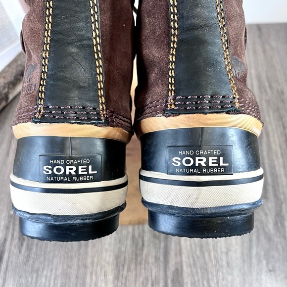 *Sorel | Joan Of Arctic NL1540-256 Sudan Brown Suede Waterproof Boots Size 7 - Picture 11 of 16